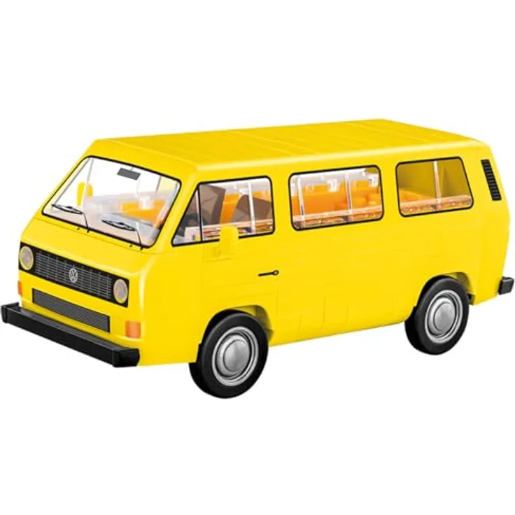 COBI Volkswagen Transporter III (T3) 1979, Modellfahrzeug aus Bausteinen, made in EU