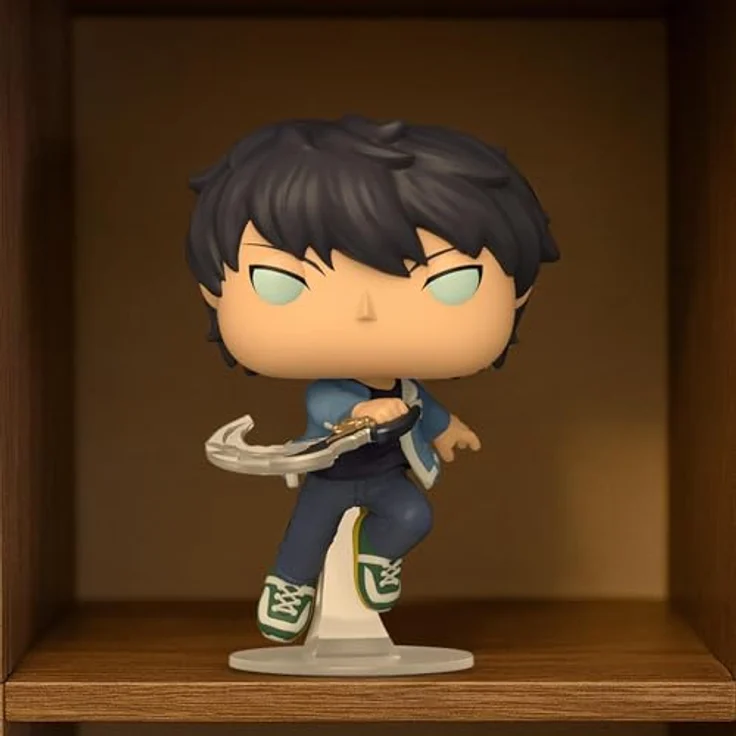 Funko POP! Animation: Solo Leveling - Sung Jinwoo - Sammelbare Vinylfigur mit 1 in 6 Chance auf Rare Chase Variant, ca. 9,5 cm, Offizielles Merchandise – Bild 2
