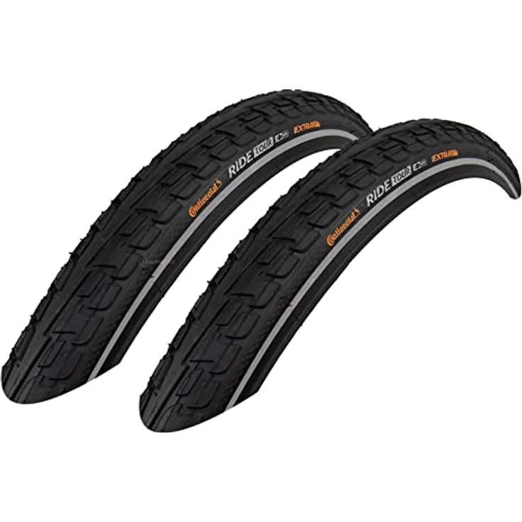 Continental Ride Tour 28" Fahrradreifen, 42-622, Reflex, schwarz, 2er Pack
