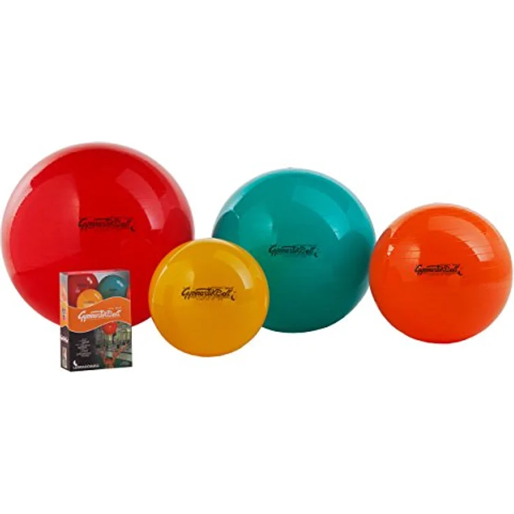 PEZZI Gymnastikball, Ø 65 cm, grün, grün – Bild 6