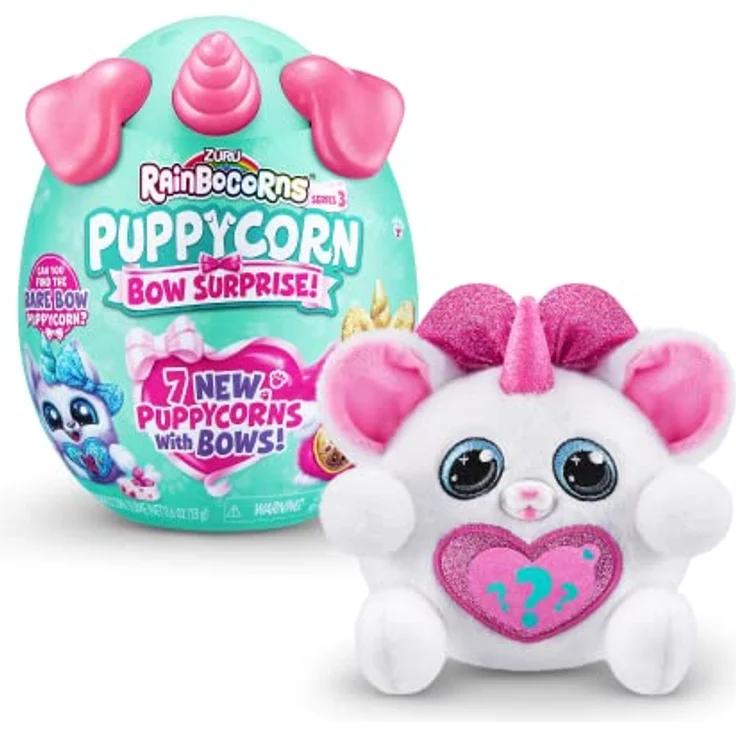 RainBoCorns Plüschfigur Rainbocorns, Puppycorn Bow Surprise, sortiert (verschiedene Charaktere) – Bild 6