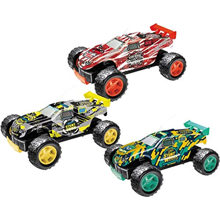 Happy People 63339 Rc - Hot Wheels Rockmonster Auto, Blau, Ferngesteuertes Auto mit erster Qualität – Bild 3