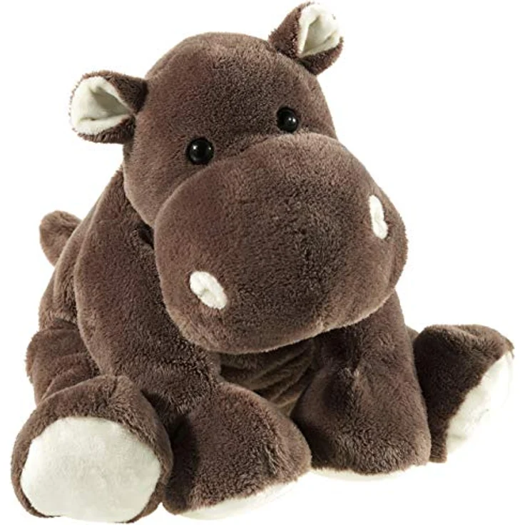 Heunec 277977 MISANIMO Hippo sitzend 28 cm, braun – Bild 2