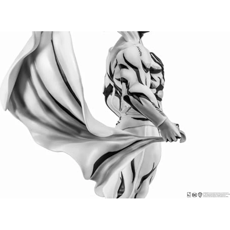 Pure Arts Batman PX PVC Statue 1/8 SDCC 2024, Superman Black & White Version, 30 cm mit ansprechender Base – Bild 8