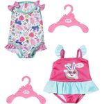 BABY Born Badeanzug mit Buntem Print für 43 cm Puppen, 833636 Zapf Creation
