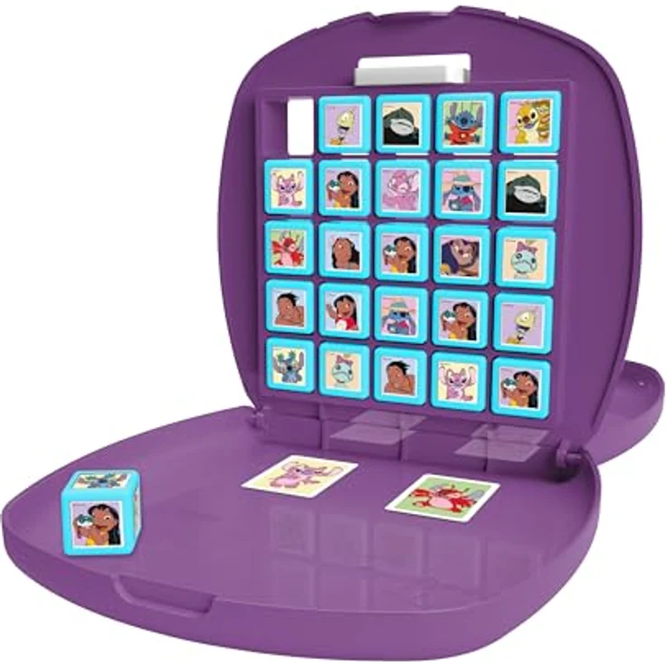 Winning Moves Top Trumps Match Stitch Edition, Brettspiel für 2+ Spieler ab 4 Jahren mit Lilo & Stitch Charakteren, multilingual im praktischen Koffer – Bild 4