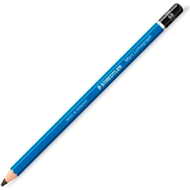 STAEDTLER Mars Lumograph 6B, Bleistift für präzises Schreiben und Zeichnen, bruchfest, 2 mm Minendurchmesser – Bild 2