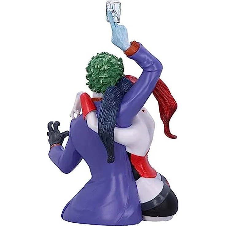 Nemesis Now The Joker and Harley Quinn, Büste 37,5 cm aus feinstem Harz, manuell bemalt – Bild 2