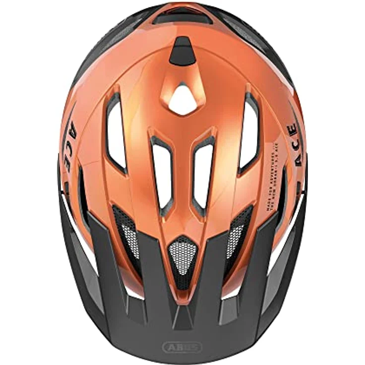 Abus Urban-I 3.0 ACE, Kinderfahrradhelm in Goudfish Goudange, Größe M 52-58 cm – Bild 4
