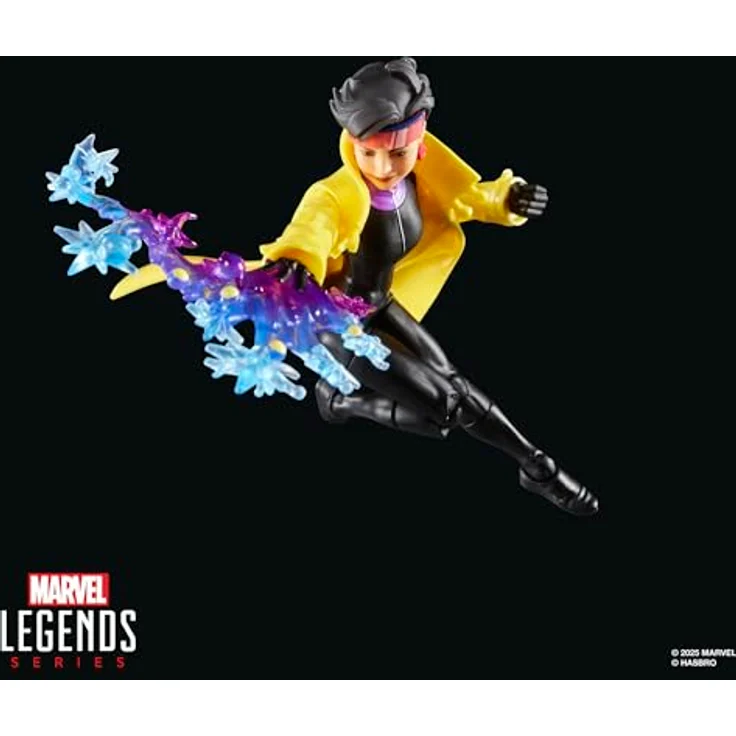 Hasbro Marvel Xmen Legends ENT 2, Jubilee Sammelfigur mit 5 Accessoires und über 20 Bewegungspunkten, Retro-Blister-Packung – Bild 5