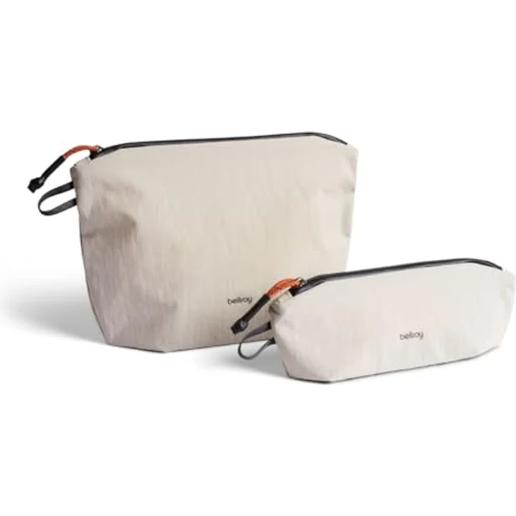 Bellroy Lite Pouch Duo, Etui und Federmäppchen, wasserabweisend, in Ash – Bild 1