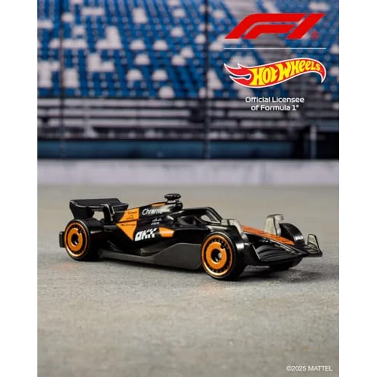 Hot Wheels Formel 1 Spielzeug-Auto 5er-Pack, Die-Cast, Maßstab 1:64, mit Rennteam-Grafiken – Bild 2
