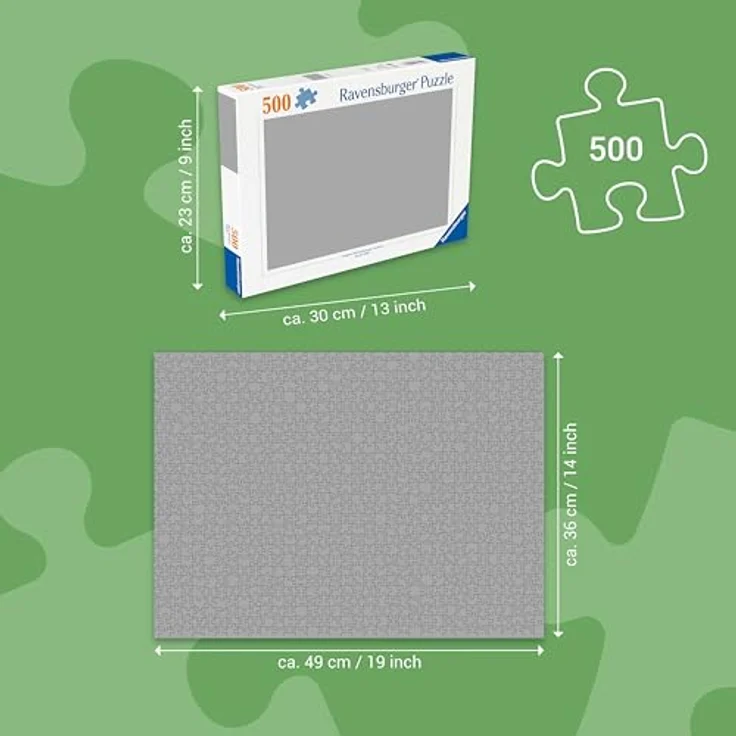 Ravensburger Puzzle 12000197, Tauchspaß Unterwasser, 500 Teile im Format 49,30 cm x 36,20 cm, ab 12 Jahren geeignet – Bild 3