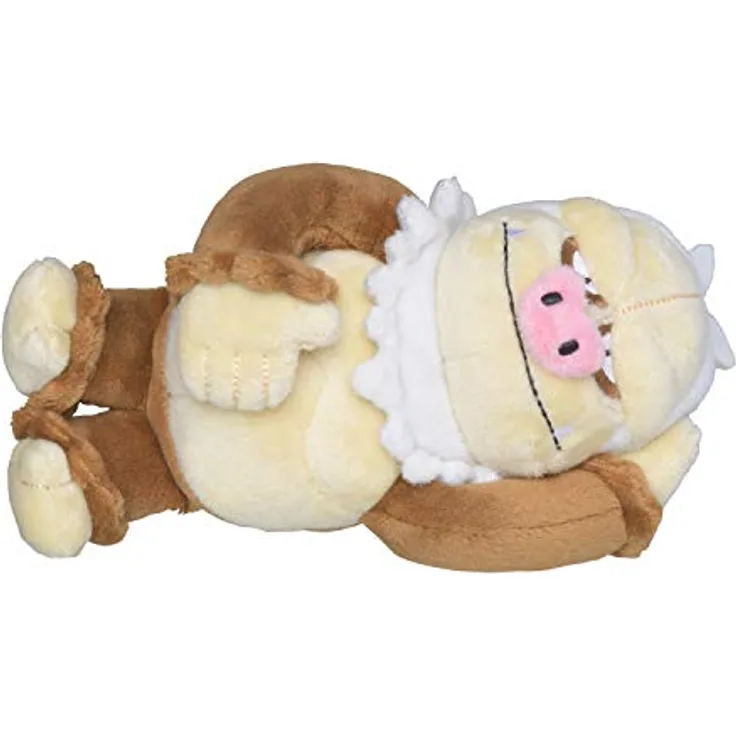 Tinisu Pokemon Letarking Kuscheltier, 17,5 cm Plüsch Slaking Sitting Cuties mit Mikroperlenfüllung