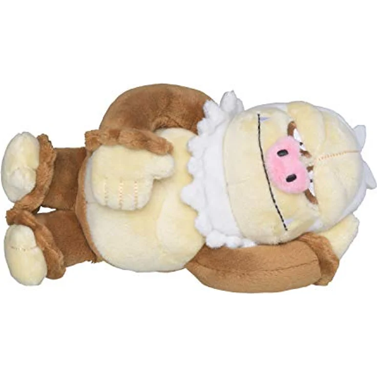 Tinisu Pokemon Letarking Kuscheltier, 17,5 cm Plüsch Slaking Sitting Cuties mit Mikroperlenfüllung – Bild 1