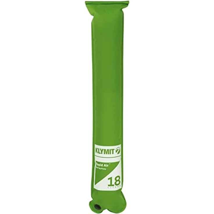 Klymit Aufblasbare Outdoor Campingmatte Luftmatratze Rapid Roll Air Pumpe (flach) New, grün