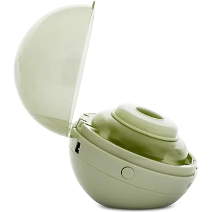 Suavinex Tragbarer Schnuller Sterilisator Duccio, UV-Licht Technologie, beseitigt 99% der Keime in 3 Minuten, batterie- und USB-betrieben, ideal für Reisen, grün – Bild 2