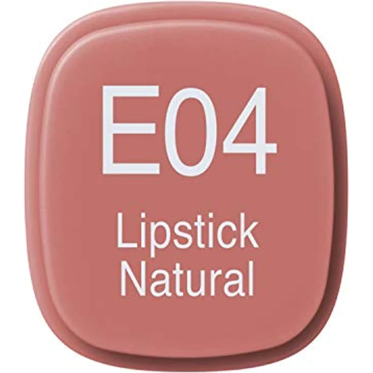Copic COPIC Classic Marker Typ E - 04, Lipstick Natural, professioneller Layoutmarker mit dualem Spitzensystem und schnelltrocknender Tinte – Bild 3