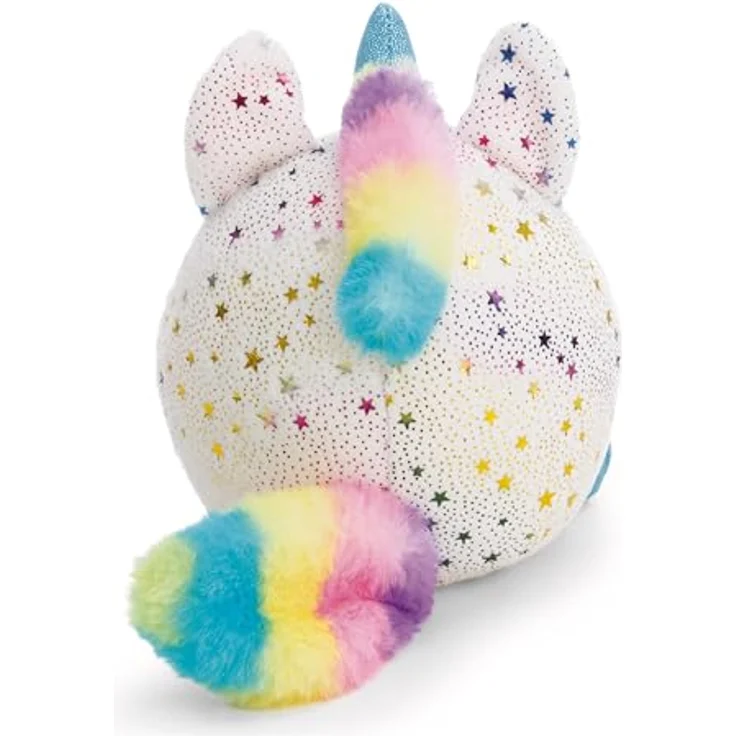 NICI GLUBSCHIS Baby Einhorn Uberto 13cm - weiß - kuscheliges Plüschtier aus weichem Material mit glitzernden Details und buntem Design, perfekt zum Kuscheln und Spielen, ideales Geschenk für Kinder und Erwachsene | 63051 – Bild 5