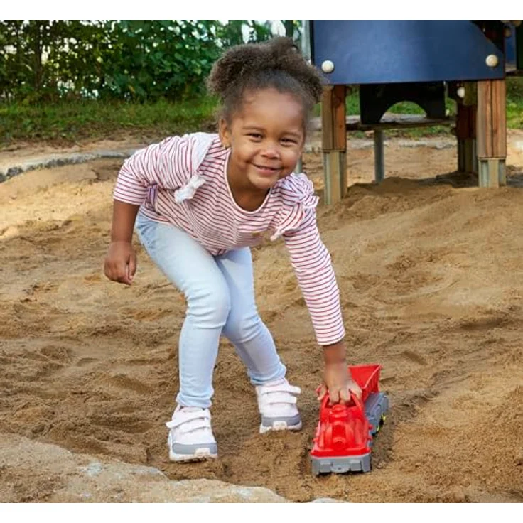 BIG Power Worker Mini Zug mit Kippwagen, Spielzeugfahrzeug für drinnen und draußen, ab 2 Jahren – Bild 6