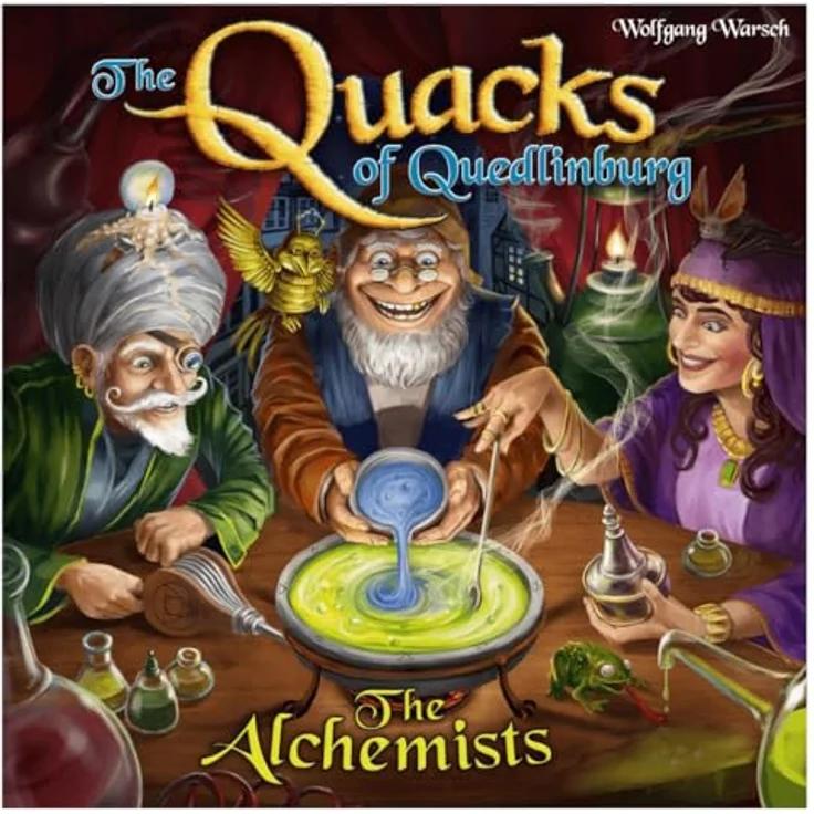 Schmidt The Quacks of Quedlinburg: The Alchemists Expansion, Brettspiel für 2-5 Spieler, ab 10 Jahren, 45 Minuten Spielzeit, englische Version – Bild 1