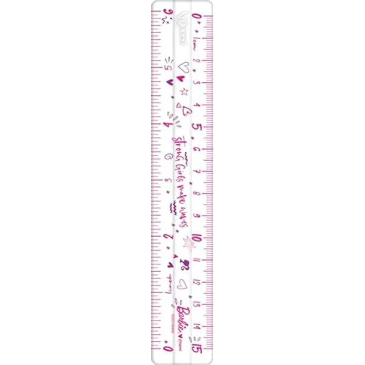 Maped - Schreib-Set, Schul-Set BARBIE, 4-tlg. - inkl. Lineal, Bleistift, Anspitzer und Radiergummi - Qualität/Haltbarkeit, Langlebigkeit, Robustheit, Flexible Gestaltung – Bild 4