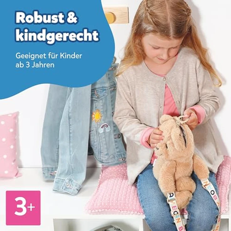 Baby Born Puppenkleidung Bär, Bärentasche – Bild 6