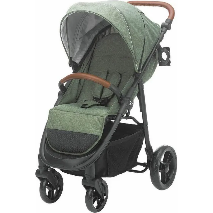 Babyworld Zooper Kinder-Buggy Explorer mit EVA Rädern, Schwarz