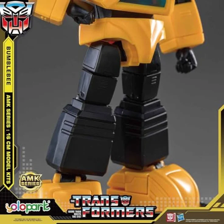 Yolopark Transformers Generation One AMK Series Plastic Model Kit Bumblebee, 16 cm, voll beweglich – Bild 9