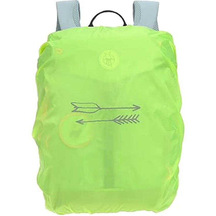 LÄSSIG Kinder Wanderrucksack Kinderrucksack mit Brustgurt gepolsterte Schultergurte wasserabweisend, 14 Liter/Big Outdoor Backpack Nature Hellblau – Bild 5
