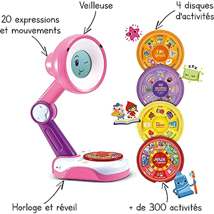 Vtech 546255 Geschichtszähler, Rosa – Bild 3