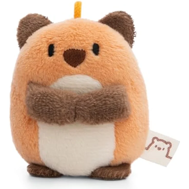 NICI Kuscheltier Fuchs Geeks, 5 cm rot, weiches Plüsch-Stofftier mit Clip für Kinder & Erwachsene, ideale Geschenkidee – Bild 1