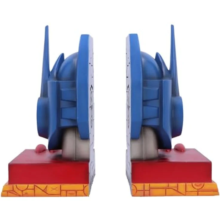 Nemesis Now Transformers Optimus Prime Buchstütze, 20 cm, hochwertiges Resin mit aufwendigen Details und verchromter Innenseite – Bild 3