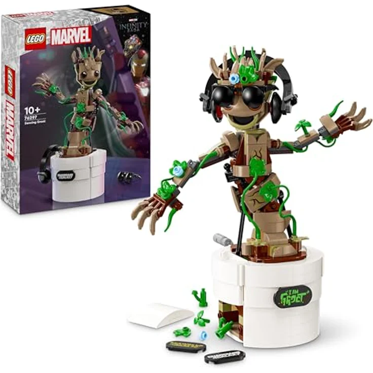 LEGO® Konstruktionsspielsteine Tanzender Groot (76297), LEGO Super Heroes, (459 St), Made in Europe – Bild 2