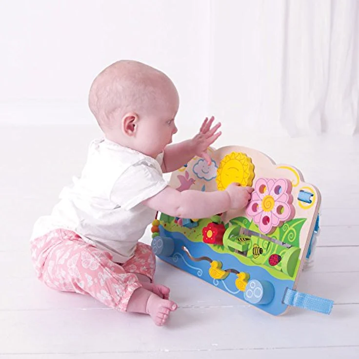 Bigjigs Toys Blumiges Aktivitätsstation – Bild 6
