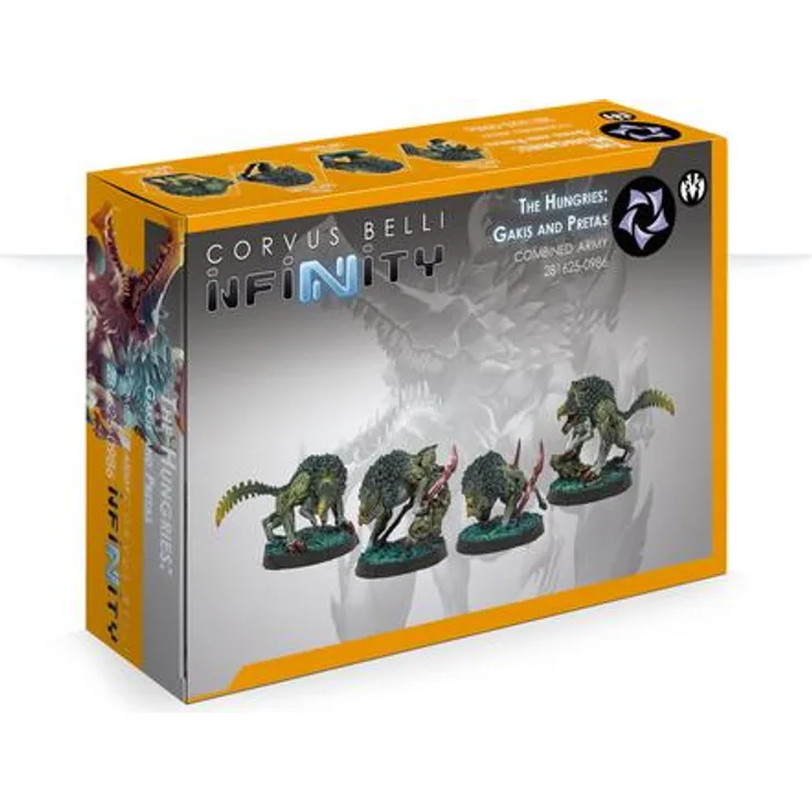 Infinity The Hungries: Gakis and Pretas Box, Sammelfiguren mit einzigartigem Design und faszinierender Hintergrundgeschichte