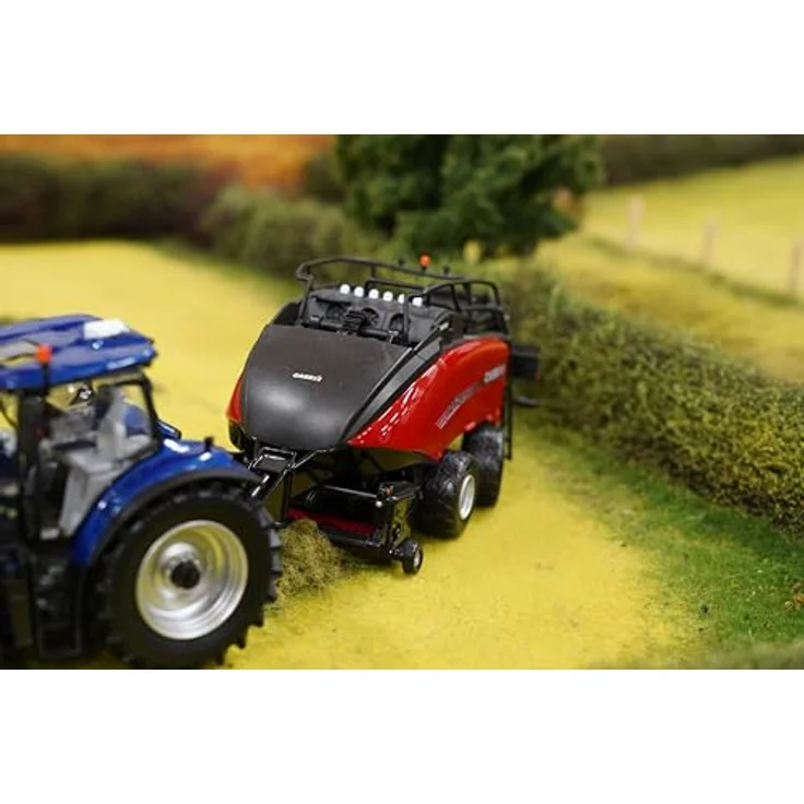 Britains CASE LB434 XL, Modellfahrzeug mit 3 großen grünen Ballen für Bauernhöfe – Bild 3