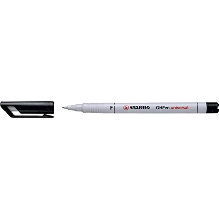 Folienstift - STABILO OHPen universal - wasserlöslich fein - 8er Pack - mit 8 verschiedenen Farben – Bild 3