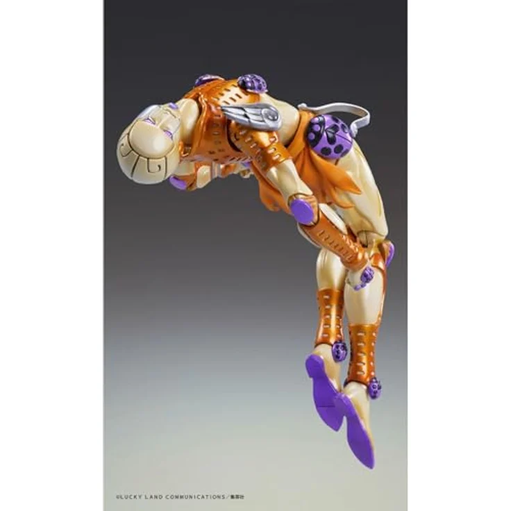 Medicos JoJo's Bizarre Adventure: Golden Wind - G.E. Chozo Kado Super Action Statue mit austauschbaren Gesichtern, 5 Zoll Höhe, Figurenständer mit posierendem Arm – Bild 3