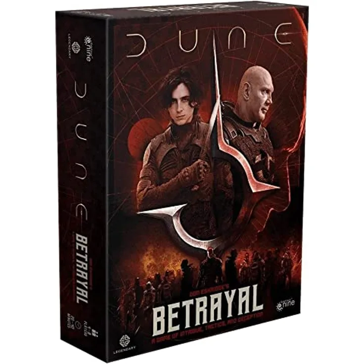 Gale Force Nine DUNE06 Dune – Betrayal (englisch) Zubehör, Multi - Robuste Konstruktion, interaktive Spielfunktionen, authentisches Design, tragbar