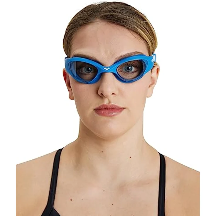 arena The One Anti-Fog Schwimmbrille Unisex für Erwachsene, Schwimmbrille mit Breiten Gläsern, UV-Schutz, Selbstjustierender Nasensteg, Orbit-Proof Dichtungen – Bild 4
