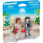 Playmobil® Konstruktions-Spielset Hochzeitspaar (71507), Duo Pack, (11 St), Made in Europe