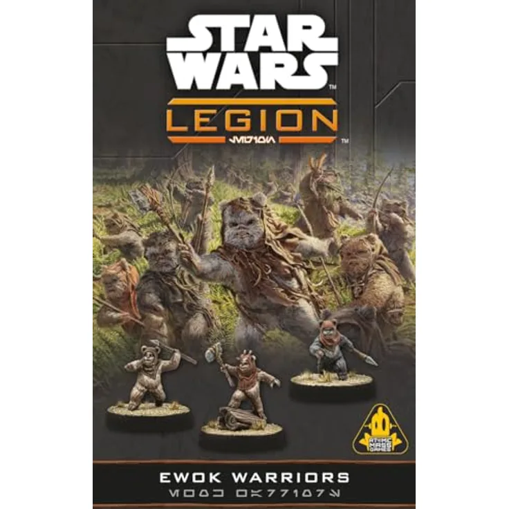 Atomic Mass Games Star Wars Legion: Ewok Warriors, Sammelfiguren Erweiterung für Miniaturenspiel mit Schleuderern und Kämpfern