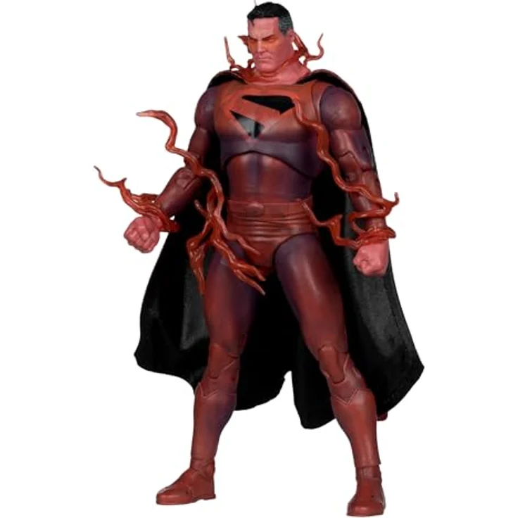 McFarlane Toys - DC Multiverse Cover Recreations Actionfigur Superman (Kingdom Come) (Gold Label), ca. 18 cm groß mit Zubehör und Base – Bild 1