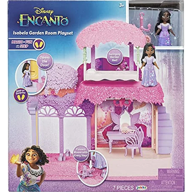 Jakks Encanto - Isabela's Garden Room Small Doll Playset – Bild 6