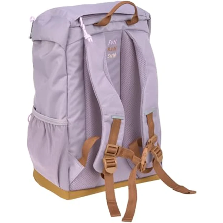 LÄSSIG Kinder Wanderrucksack Kinderrucksack mit Brustgurt, wasserabweisend, 14 Liter/Big Outdoor Backpack lilac – Bild 2