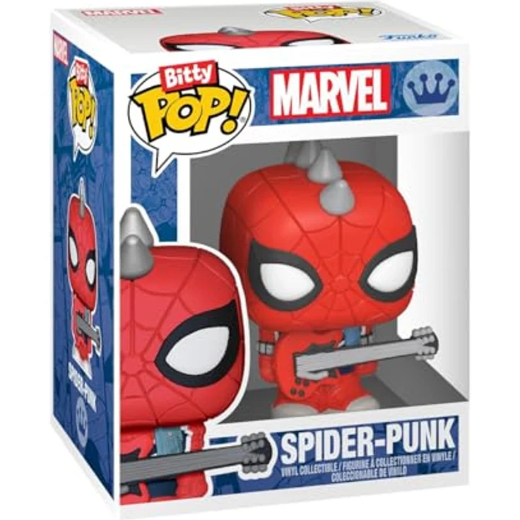 Funko Bitty POP! Display: Spider-Man Web - 0.9 Inch (2.2 cm) Sammelfigur mit stapelbarem Regal - Geschenkidee für Partytüten und Strümpfe – Bild 3