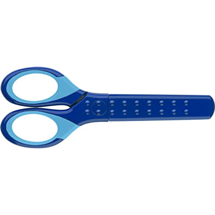 Schulschere blau R + L Faber-Castell – Bild 4
