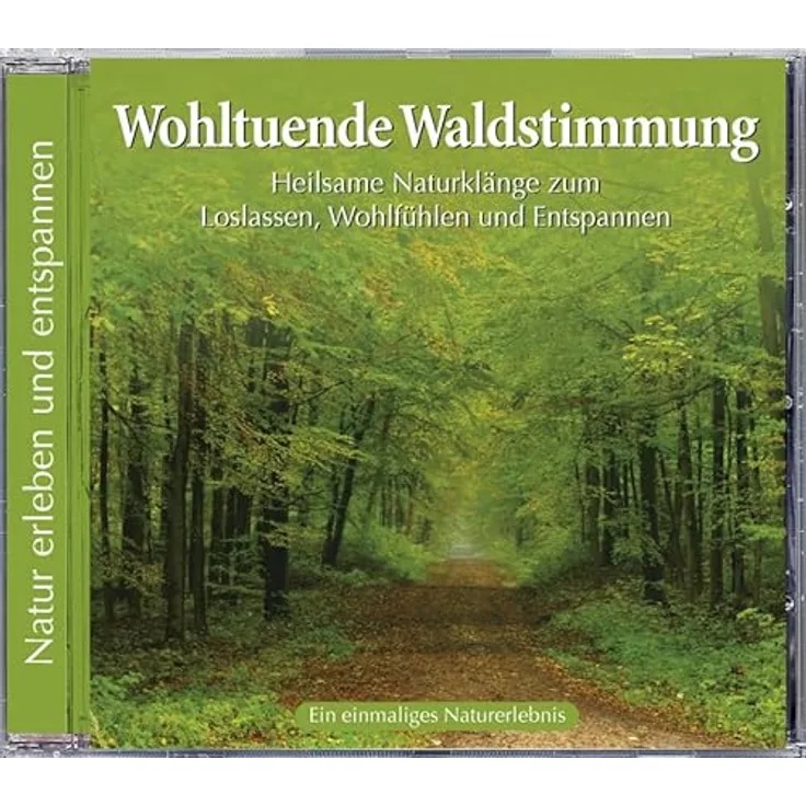 Neptun Hörspiel-CD Wohltuende Waldstimmung, entspannende Naturgeräusche für erholsame Spaziergänge in der Natur