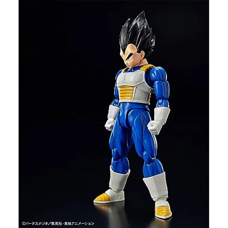 Bandai Dragon Ball Figure-rise Standard Vegeta, Modellbausatz mit Muscle Build System PLUS, austauschbaren Gesichtsausdrücken und Händen – Bild 2